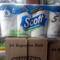 Scott's Rapid Dissolving Toilet Paper