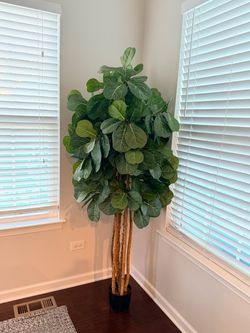 5ft Artificial Fiddle Leaf Fig Tree
