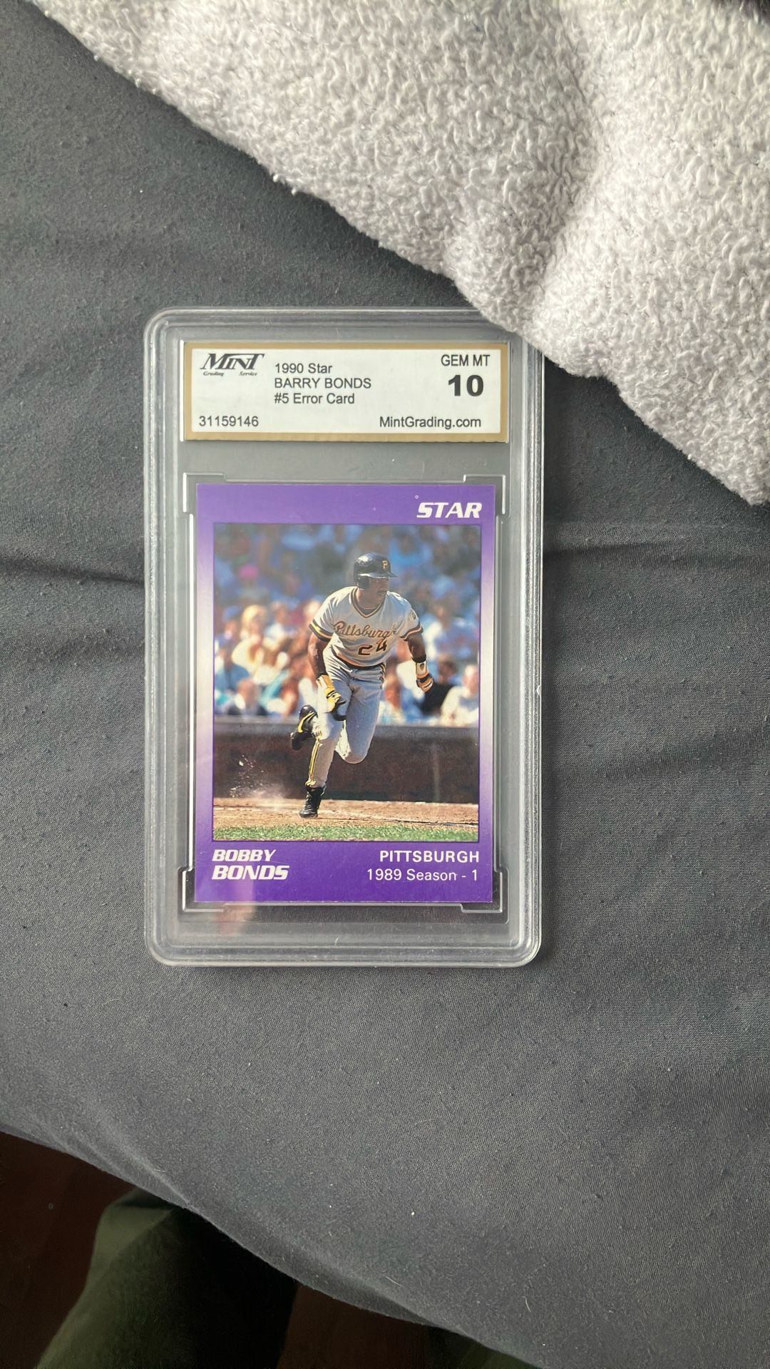 Graded 10 Barry Bonds