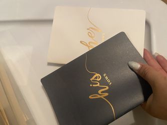 Wedding Vow Books & Ring Box