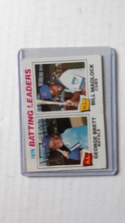 1977 Topps George Brett.