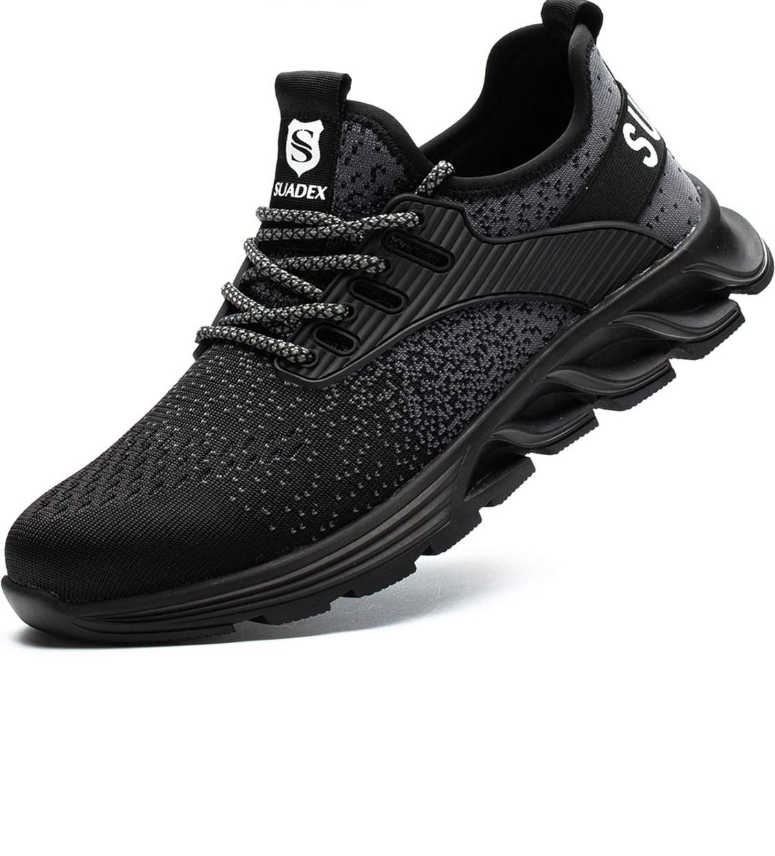 New SUADEX Steel Toe Sneakers for Men Women Indestructible Work Safety Shoes Lightweight Comfortable Slip Resistant Composite Toe Sz 39 Women