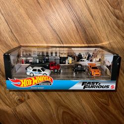 Hotwheels Fast And Furious Premium Diorama 