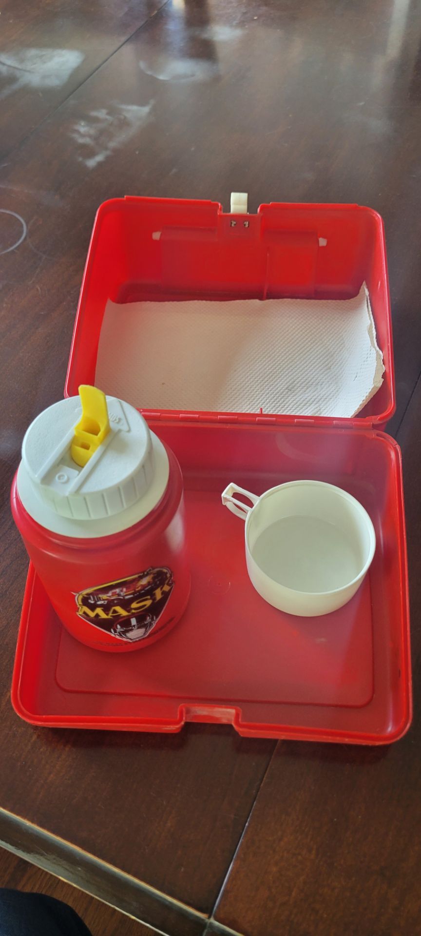 Vintage 80's Lunchbox + Thermos