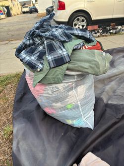 Bag of women’s clothes