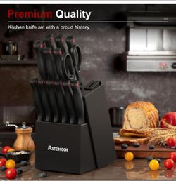 Astercook kitchen knives set