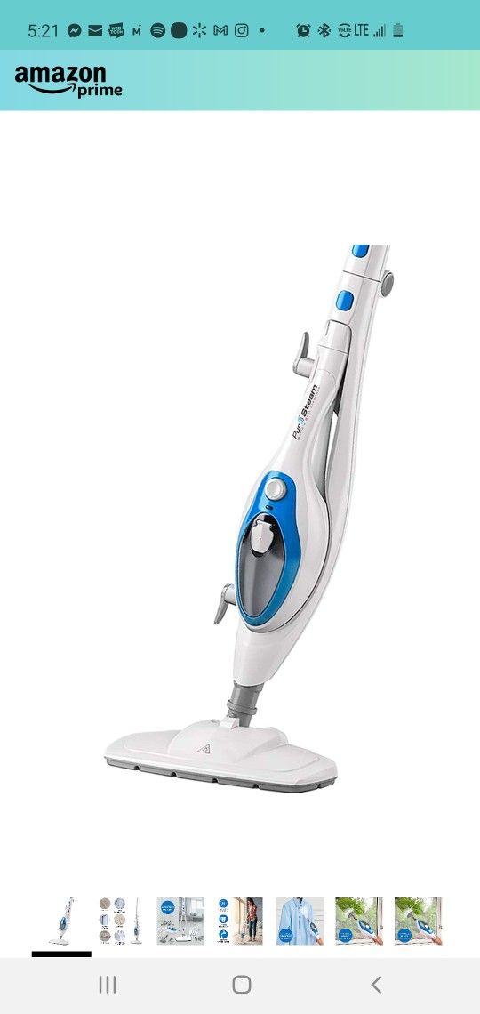 $50 PUR STEAM THERMA PRO 211 MULTIFUNCTIONAL STEAM MOP