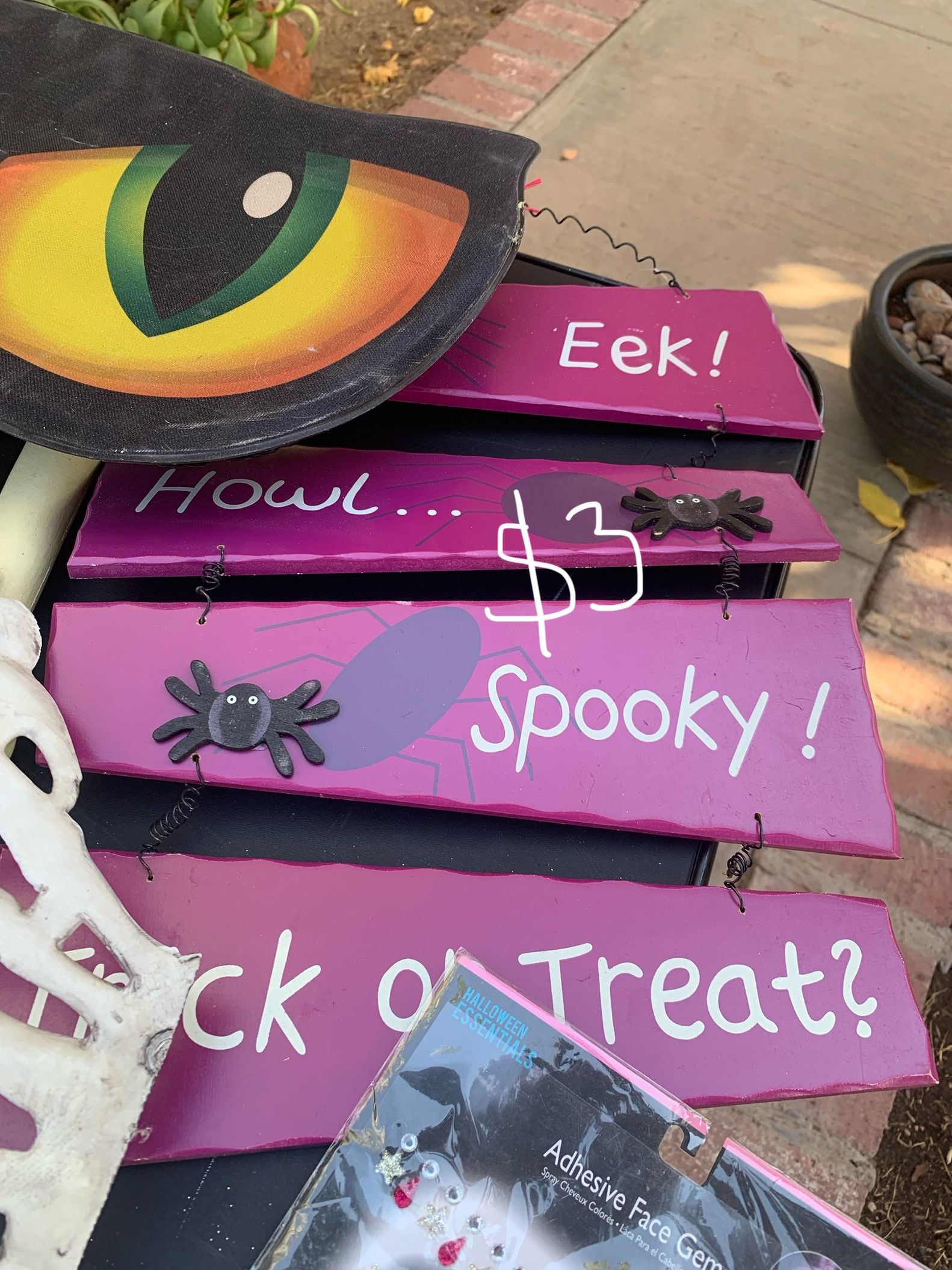Halloween decorations