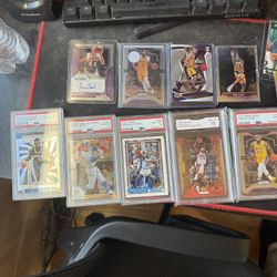 Basketball trading cards 