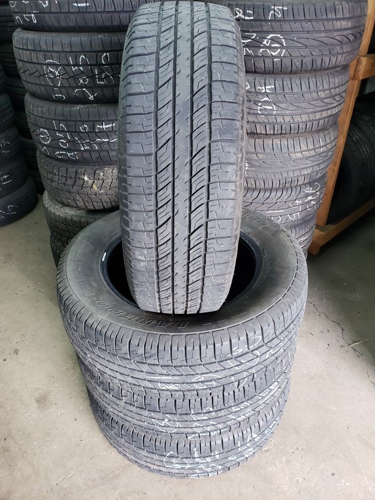 4 Tires 235/ 65/ R18. like new