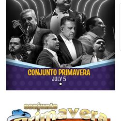 ConJunto Primavera. en La Feria del mar 2 Tickets 
