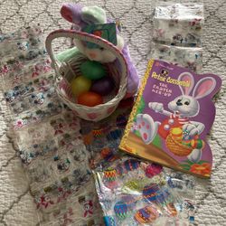 EasterBasketVintage Coloring Book, 3 BasketBags