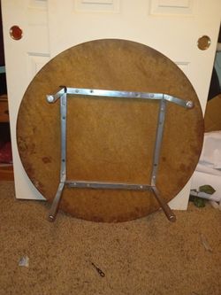 wooden table