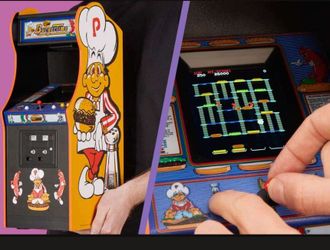 BurgerTime Arcade Toy