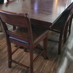 Free dining table with chairs 