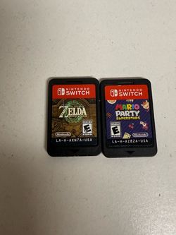 Nintendo Switch Game Cartridges Bundle x2