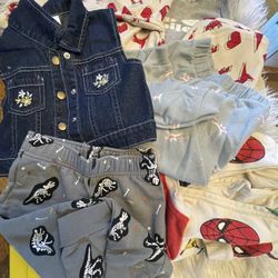 Lot Of 8 Pieces 3y-4y Old Clothes