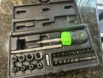 Snap-on Tools 30pc Metric Stubby Ratcheting Screwdriver Set SGDMRC31 Green