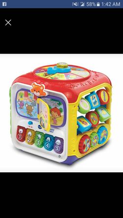 Vtech sort and discover activity cube