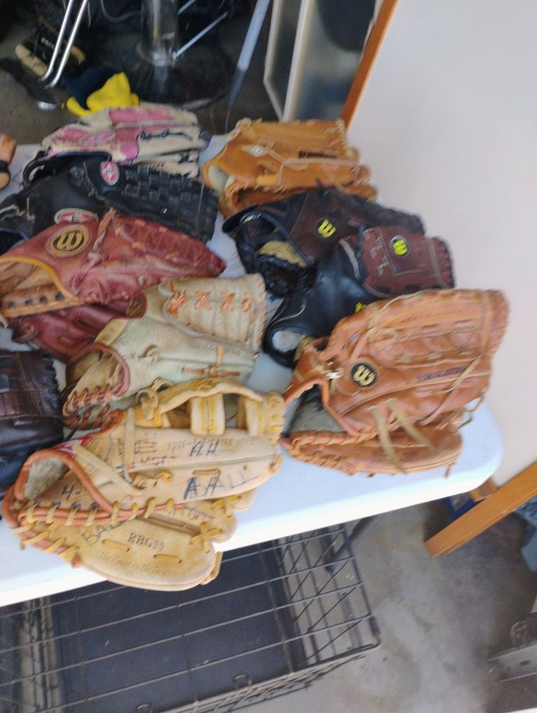 All These Gloves Are $5.00 Each Firm