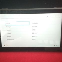 Nintendo Switch Console Red/blue Joycons  32gb