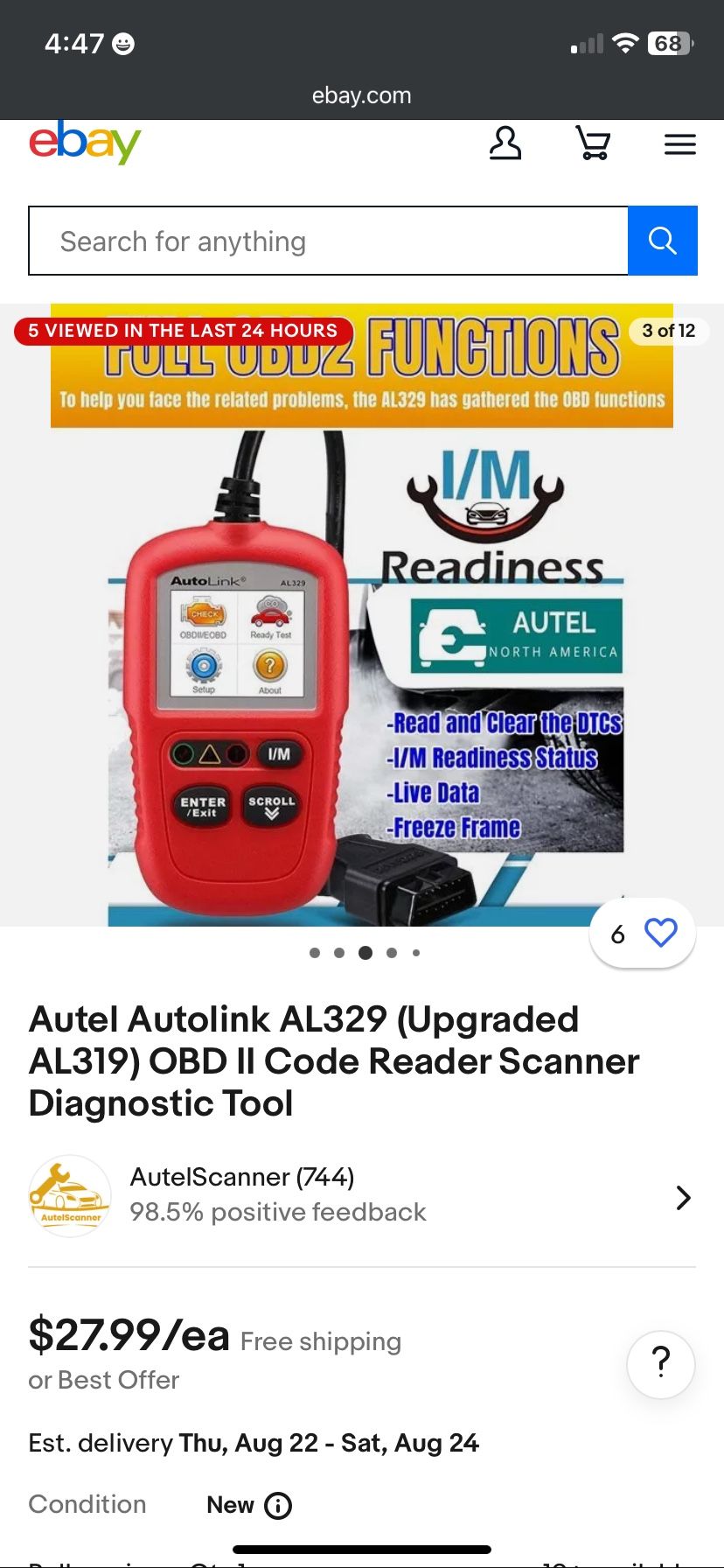 Car Code Reader