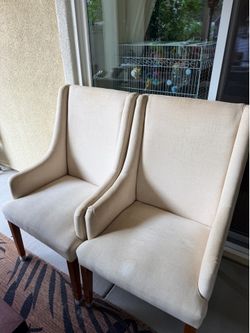 High back chair