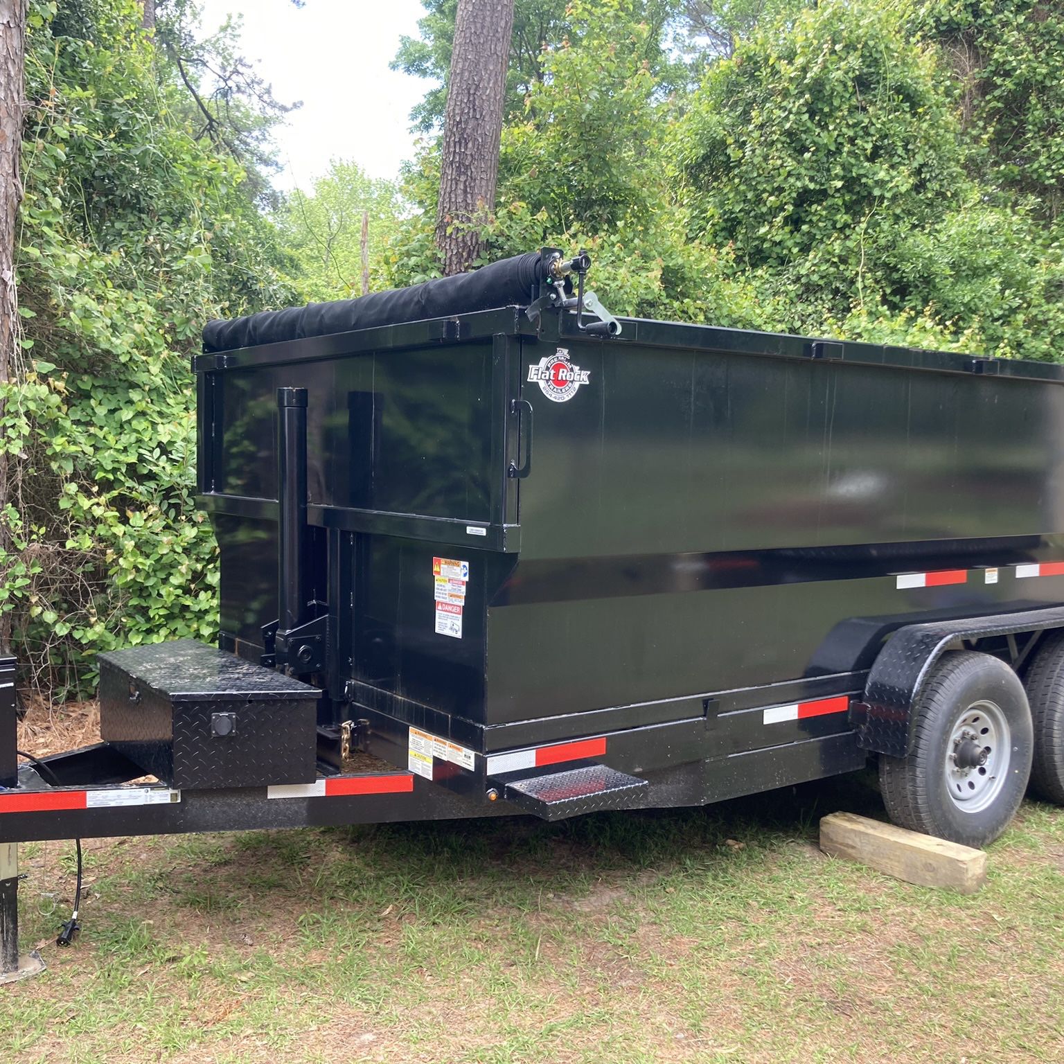 New 14 foot Dump trailer with 4 foot walls