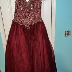 girls quinceanera dress + ring for dress $500 OBO