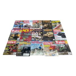 Collection of 15 Military & Model Train Magazines - Military Modelling, Classic Toy Trains, Trains, Armor, Air Modeller, & More!