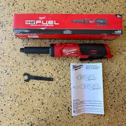 Milwaukee M12 FUEL 12V Lithium-Ion Brushless Cordless 1/4 in. Extended Grinder (Tool Only)