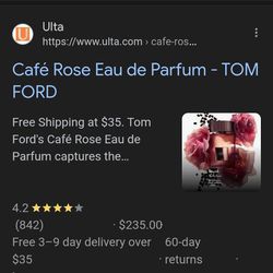 Tom Ford Cafe Rose Perfume 