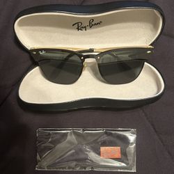 Gold Unisex RayBan Sunglasses 