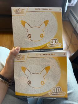Pokémon TCG 30th Celebration Elite Trainer Box x2