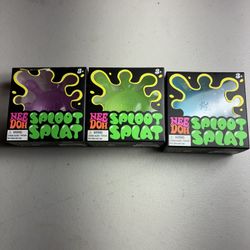 Nee Doh Sploot Splat Set Of 3