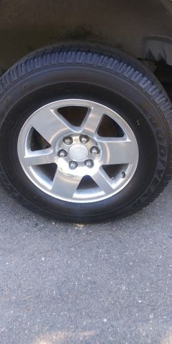 Stock 18in. Rims GMC