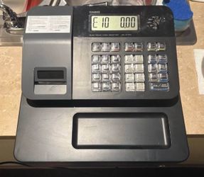 Casio SE-S700 Electronic cash register PCR-T273 with instructions missing key working need gone