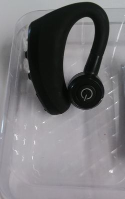Easy Connect Black Bluetooth Earpiece