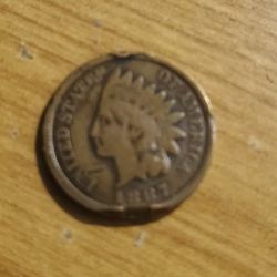 1887 Indian Head Penny 