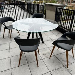 Glass Dining Table