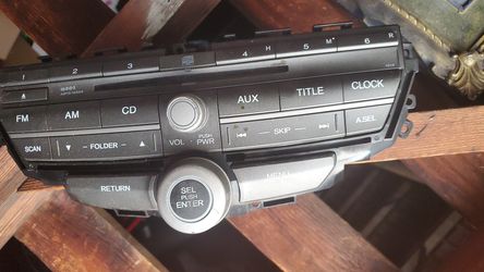 2012 honda accord stereo