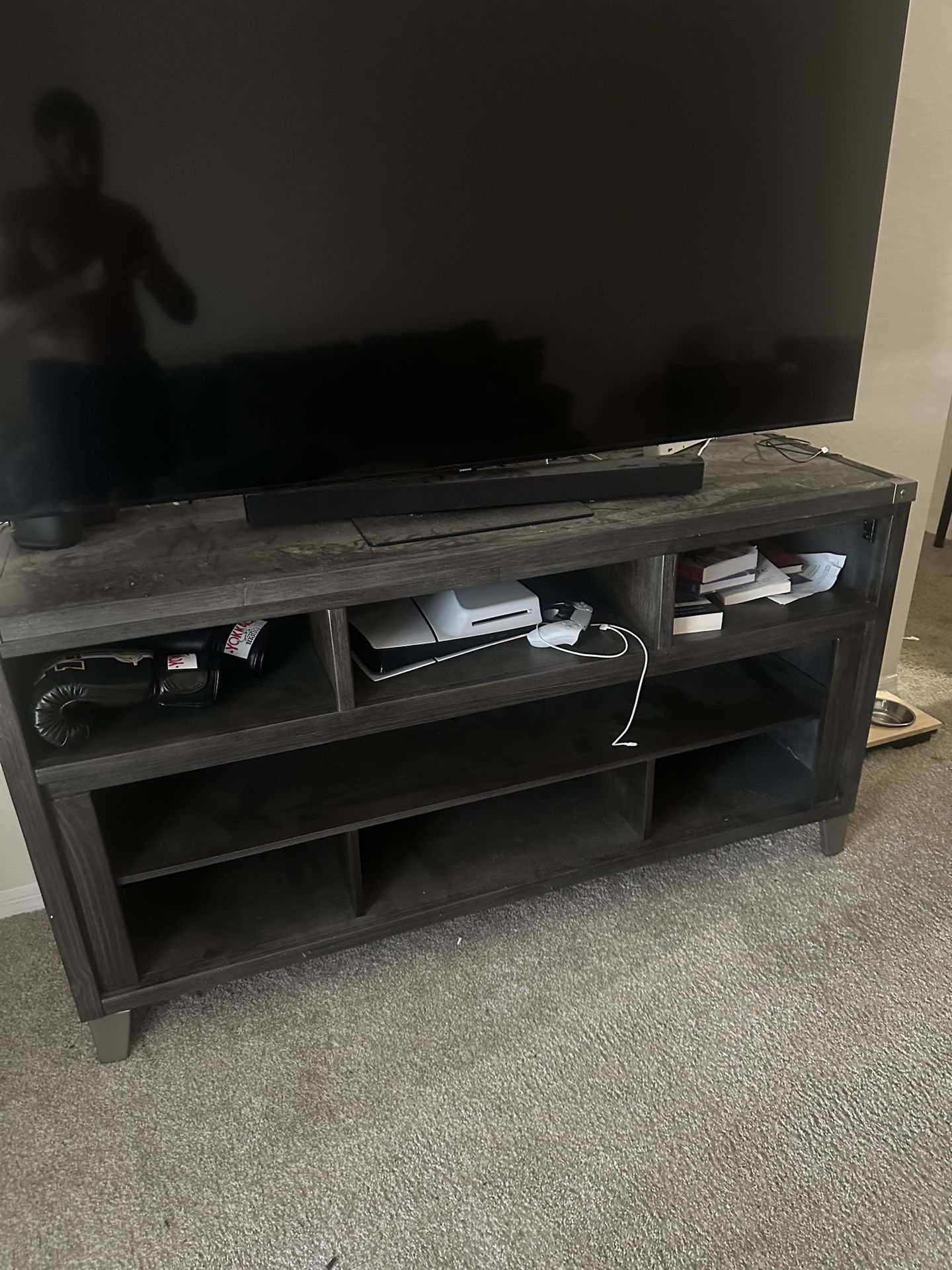 Tv Stand With Couch Desk 