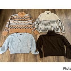 Medium, Zara & Nordstroms sweater bundle