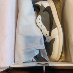 Jordan 1 Travis Scott Cactus Jack Olives 3Y New. 