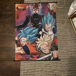 Dragonball Super Wall Scroll Poster