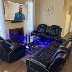 Brand New Power Reclining Sofa Set