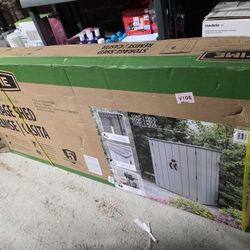 Lifetime Vertical Outdoor Storage Shed Weather-Resistant Utility Cabinet 60300U
