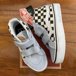 New Boys Girls Vans Sz 11.5 Shoes Sk8-mid