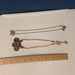 Silver and Brass Necklace