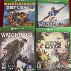 Xbox One Video Games $20 Takes All 4